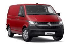 Red VW Transporter Automatic